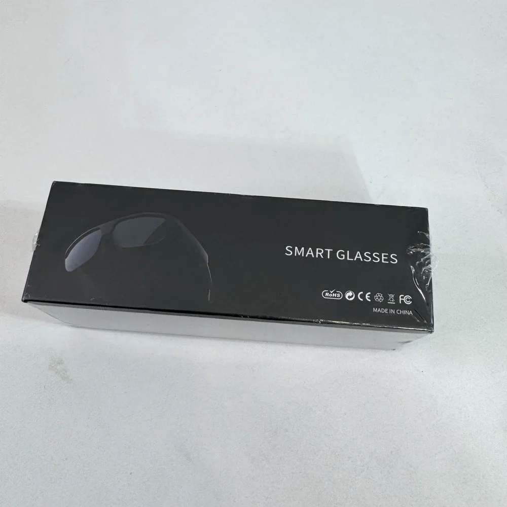 Bluetooth Smart Glasses Black Polarized Audio Sunglasses‎ With Mic Wireless New